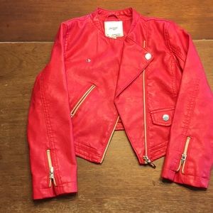 Mayoral Faux leather jacket